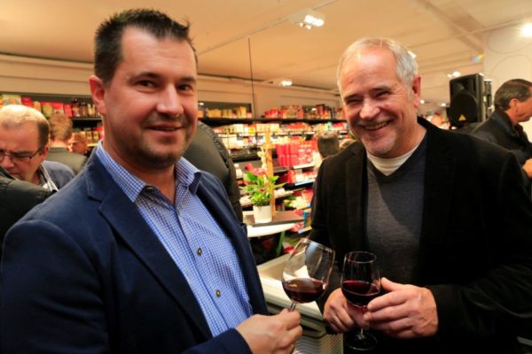 Geschäftsführer der Muttereralmbahnen Stefan Klotz und Vbm. Hubert Rinner