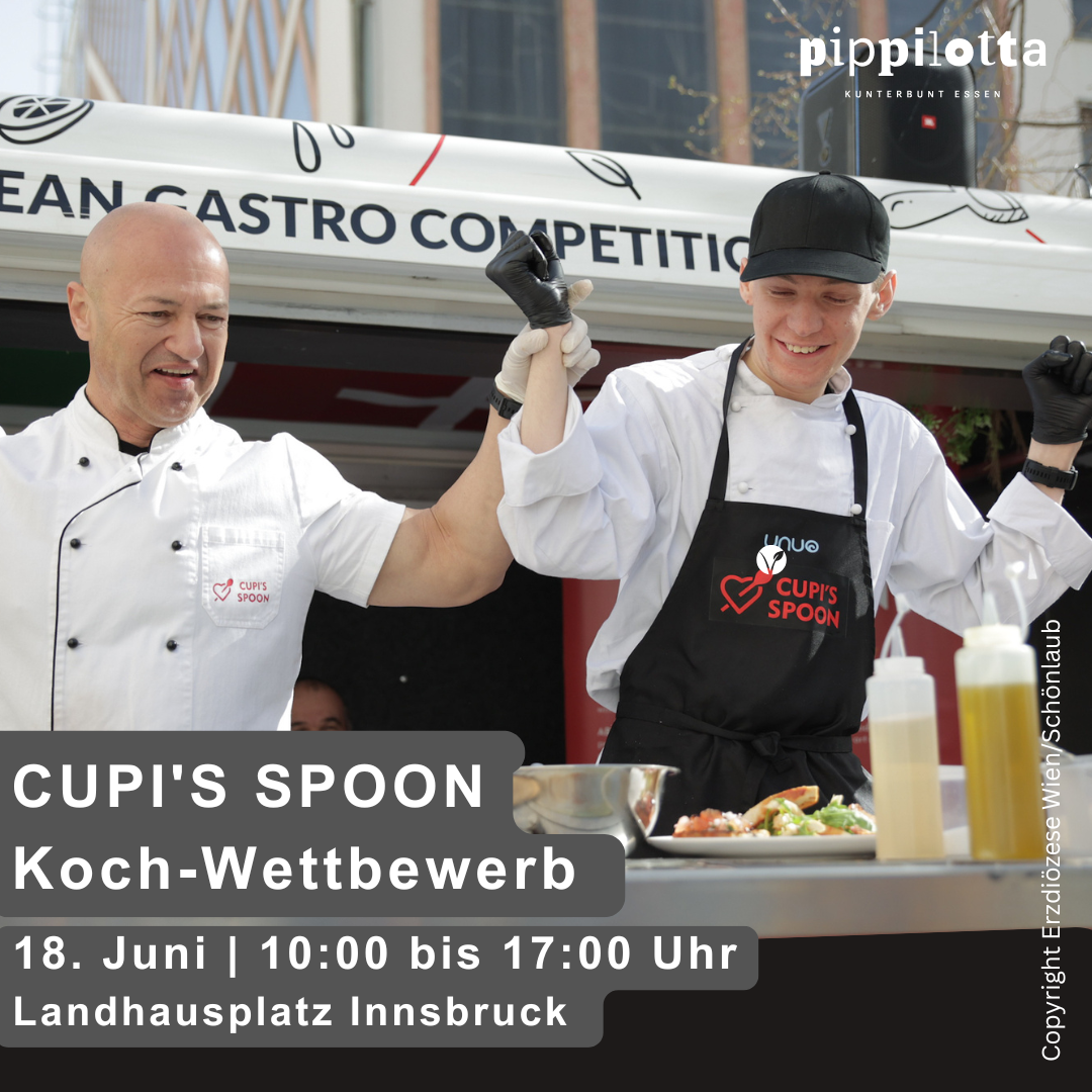 Pippilotta holt Koch-Wettbewerb Cupi´s Spoon nach Innsbruck