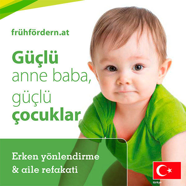 Deckblatt der Elternbroschüre in Türkisch