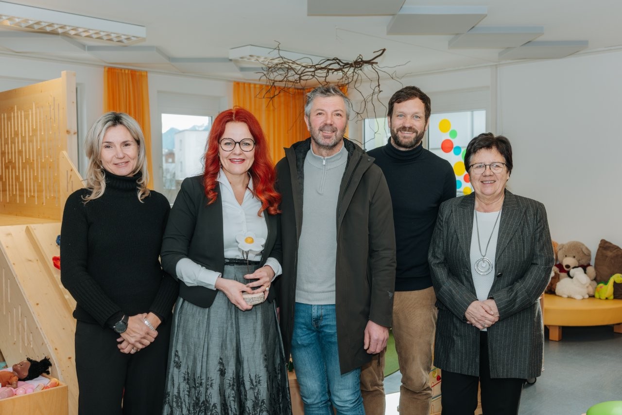 LRin Hagele besuchte Gemeinschaftsprojekt in Sillian