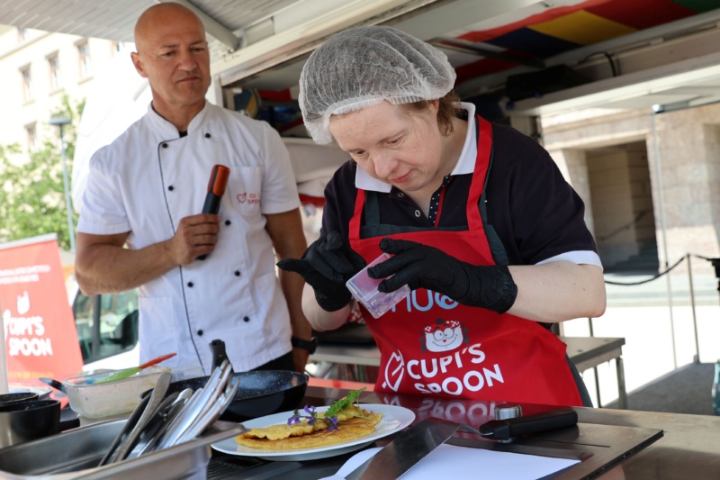 claudia achleitner in action Fotos: Lebenshilfe Tirol Manfred Lechner